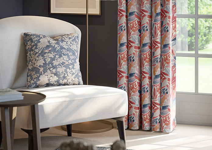 Acer, Mulberry - Made to Measure Curtain - Image 5